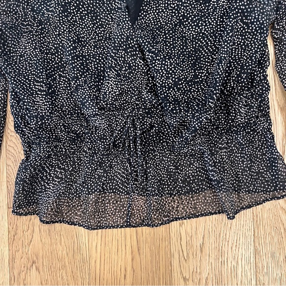 DYNAMITE | Printed Long Sleeve Blouse - Picture 7 of 15